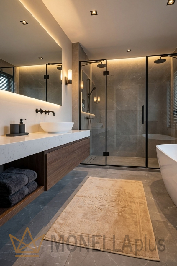 Tappeto bagno logo Roberto Cavalli