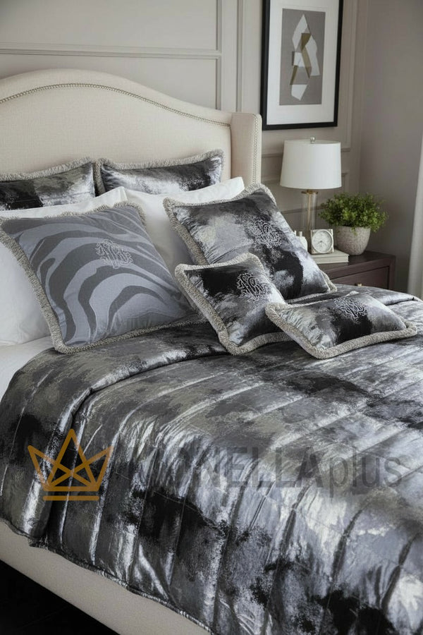 Narzuta savana jacquard Roberto Cavalli