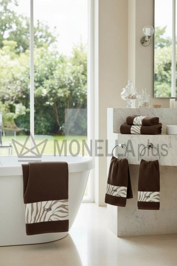 Set Asciugamani Zebrage 5 Pz Roberto Cavalli