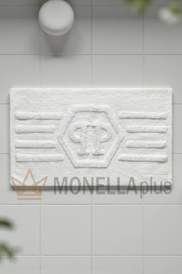 Dywanik łazienkowy Hexagon Philipp Plein