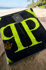Philipp Plein Windows Beach Modern Terry Beach Towel