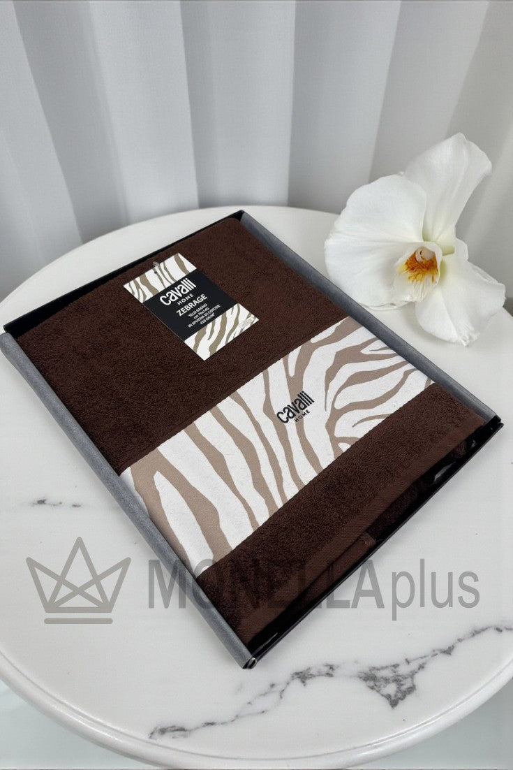 Toalha zebrage Roberto Cavalli