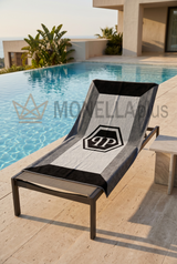 Philipp Plein Windows Beach Modern Terry Beach Towel