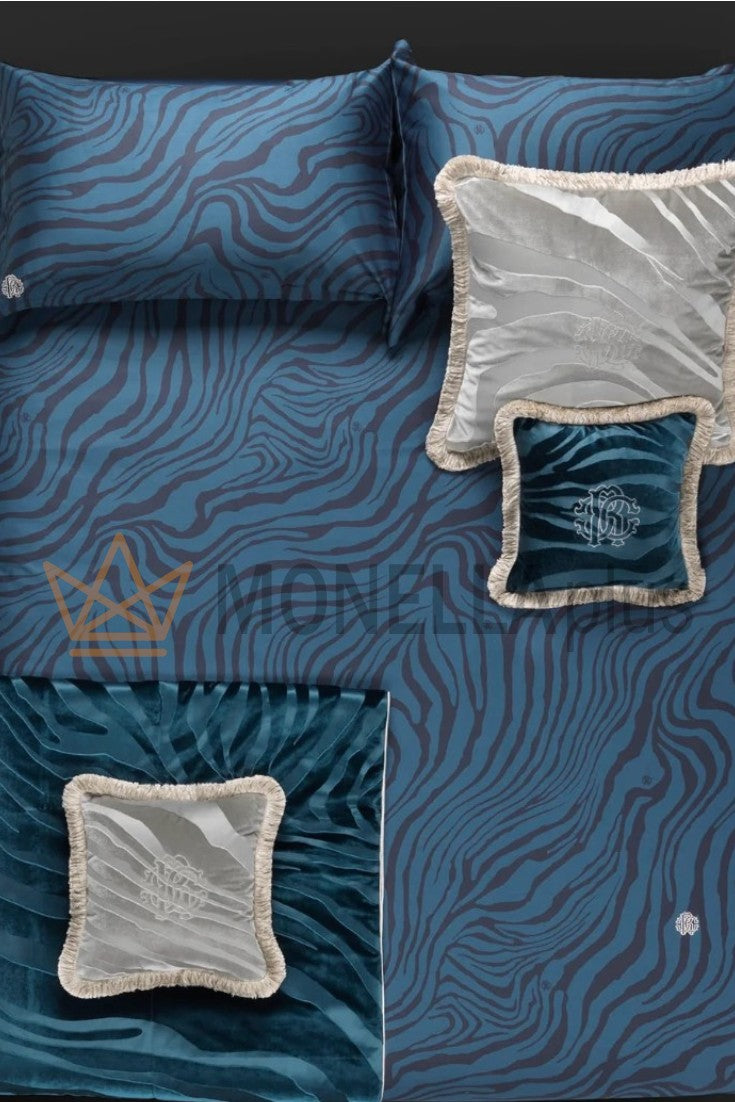 Macro zebrage Duvet Cover Set Roberto Cavalli