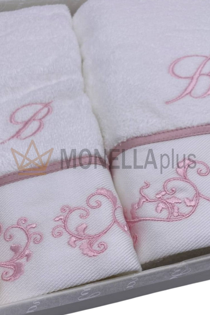 Ensemble 2 Pz Serviettes Emanuela Blumarine