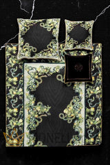 Completo de Capa de Edredão Limoni Dark Roberto Cavalli