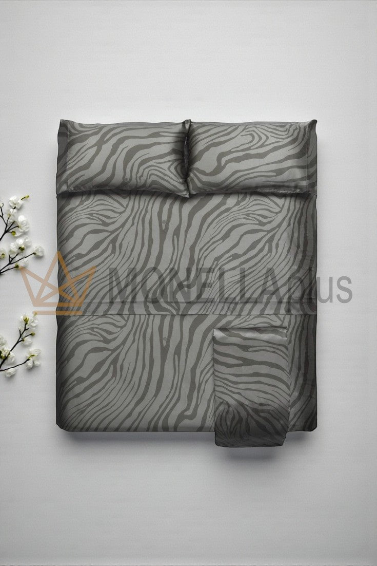 Completo lençóis Macro Zebrage Roberto Cavalli
