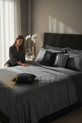 Completo Capa de Edredão Hexagon Philipp Plein