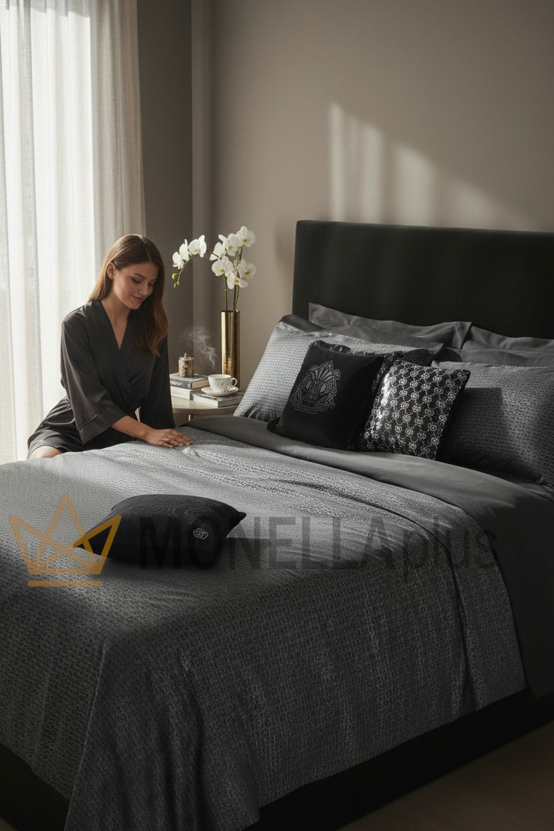 Completo Capa de Edredão Hexagon Philipp Plein