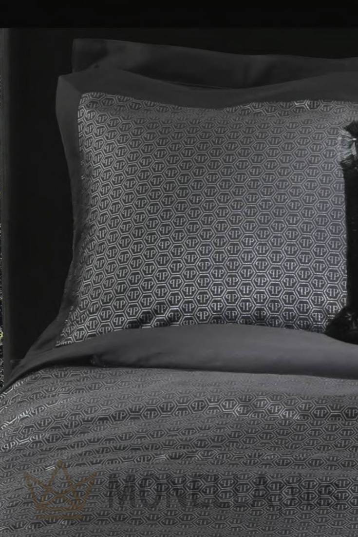 Completo Capa de Edredão Hexagon Philipp Plein