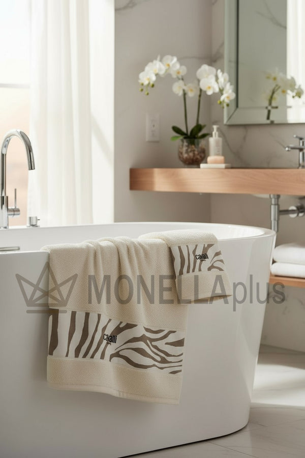 Asciugamani zebrage SET 1+1 Roberto Cavalli