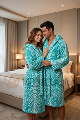 Albornoz con Capucha ZEBREE ROBERTO CAVALLI