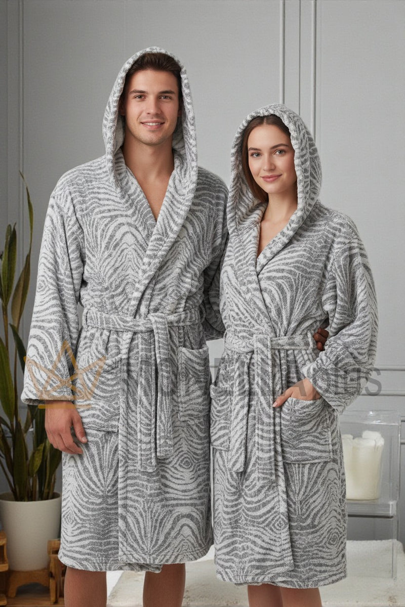 Μπουρνούζι με Κουκούλα ZEBREE ROBERTO CAVALLI