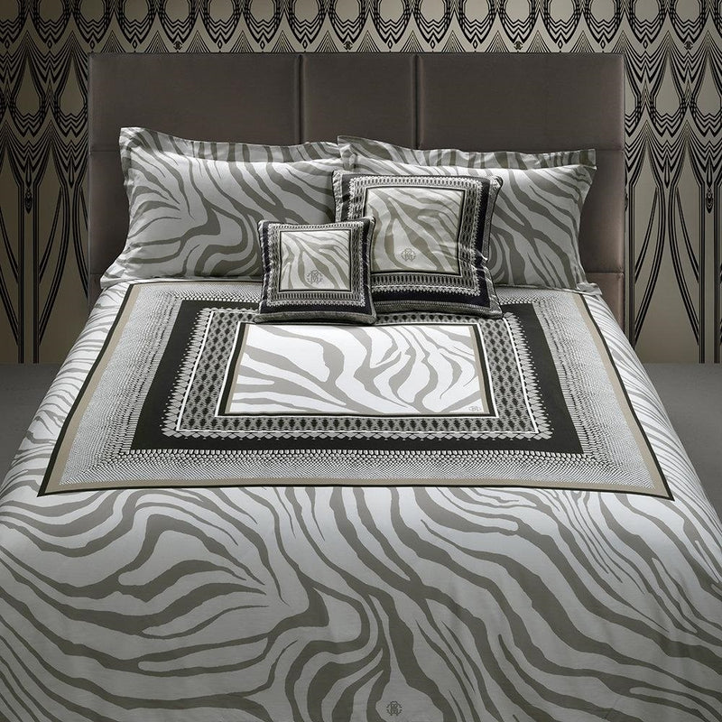 Juego de cama con funda nórdica Frame Zebrage ROBERTO CAVALLI 88341