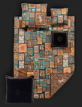 Cuscino arredo Camel Stamps Roberto Cavalli 2009883