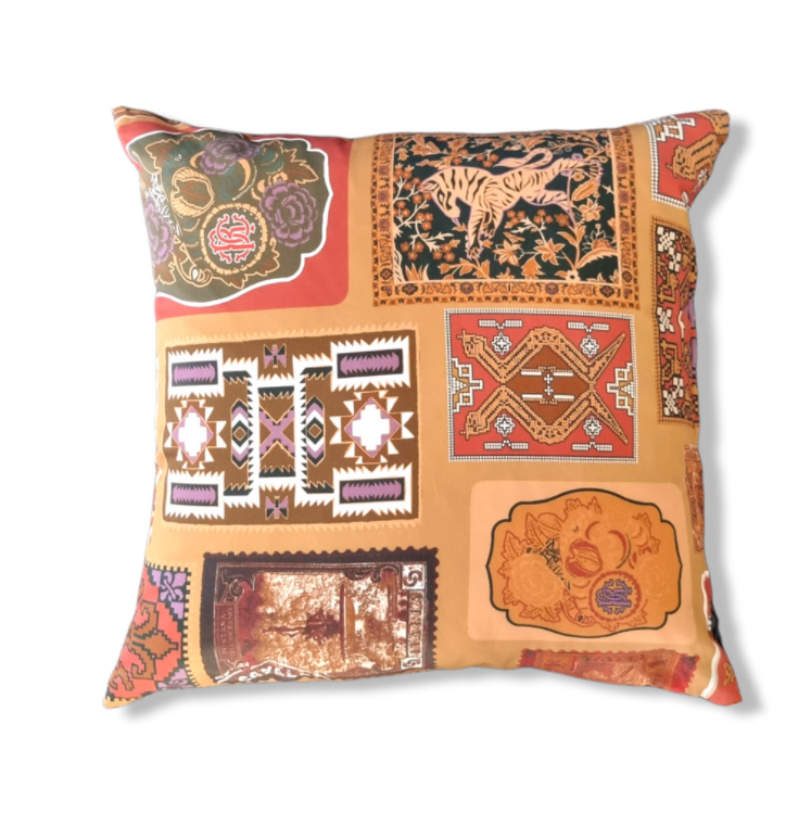 Cuscino arredo Camel Stamps Roberto Cavalli 2009883