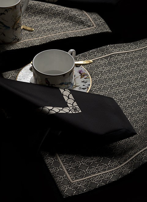 Tovaglioli set 2 pezzi Platinum Roberto Cavalli 98779
