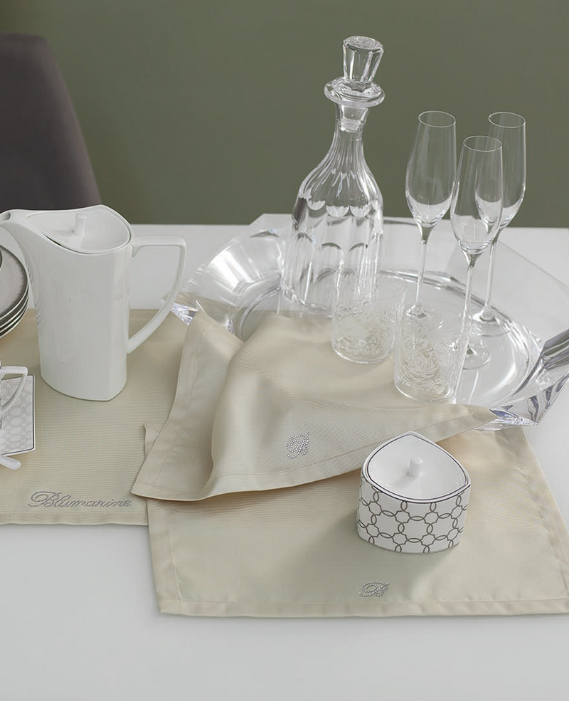 Set of napkins 3 pcs. Note Blu Blumarine 61343