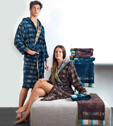 A pair of towels Turquoise coast Trussardi 2006955