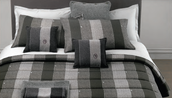 Jogo de roupa de cama com capa de edredon c пододеяльником New Tweed Trussardi 2010512