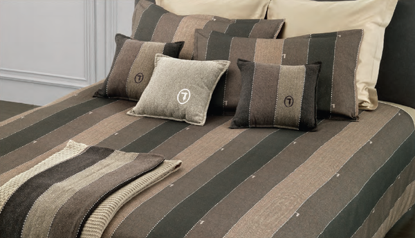 Parure de lit avec housse de couette New Tweed Trussardi 2010512