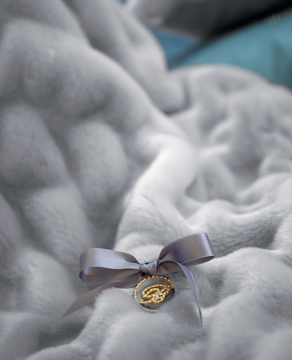 Bedspread for double bed Chamonix Blumarine 74995