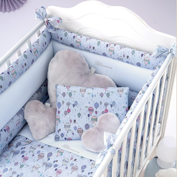 Комплект белья для детской кроватки 3 шт. Mongolfiera Blumarine 49067