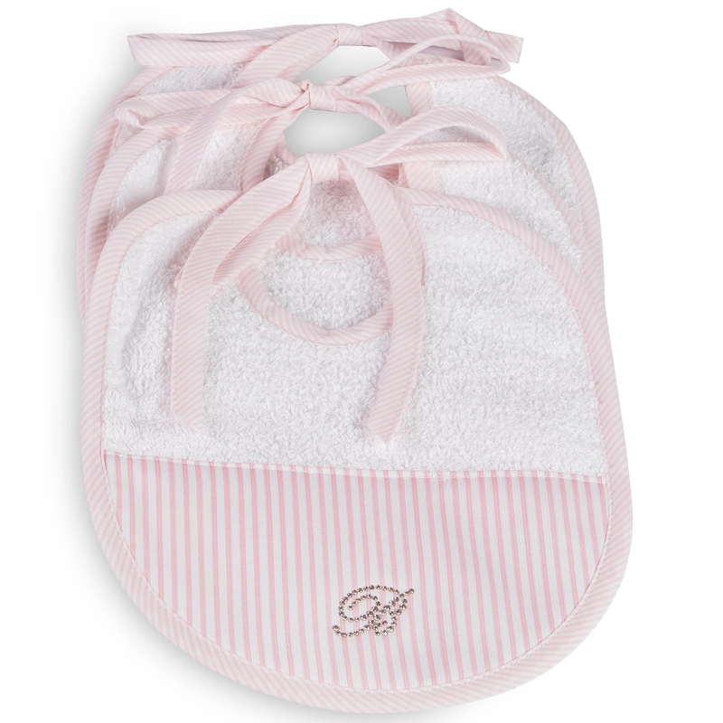 Lot de bavoirs bébé 3 pièces Marina Blumarine 49466