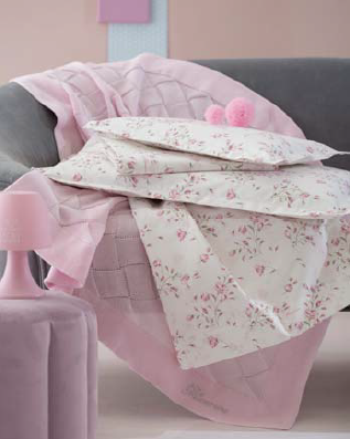 Set of linen for the cradle 3 pcs. Lilibet Blumarine 49578