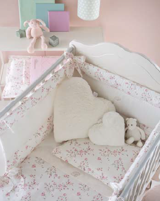 Set of linen for a baby bed 3 pcs. Lilibet Blumarine 49576