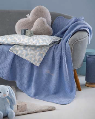 Copertina per culla e carrozzina Dolly Blumarine 49591