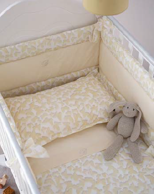 Juego de sábanas para cama de bebé 3 uds. Crisalide Blumarine 49619