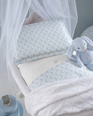 Completo culla 4 pezzi Bianconiglio Blumarine 49595