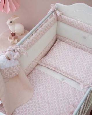 Completo lettino 5 pezzi Bianconiglio Blumarine 49593