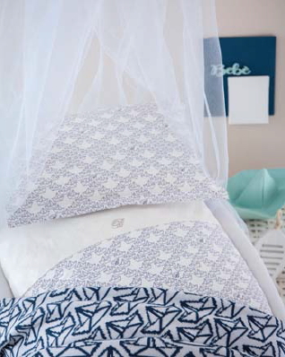 Completo culla 4 pezzi Barchetta Blumarine 49583