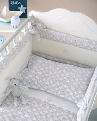 Комплект белья для детской кроватки 5 шт. Barchetta Blumarine 49581