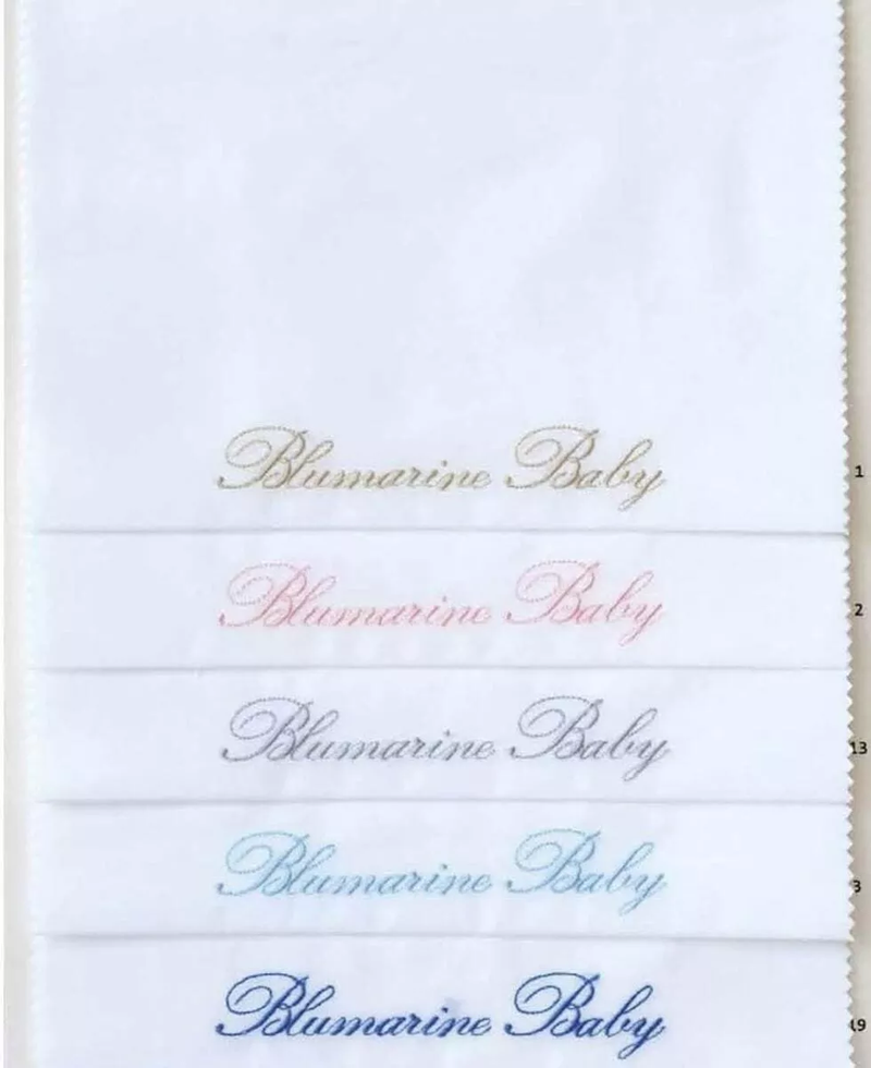 Set of linen for a baby bed 3 pcs. Baby Blu Blumarine 49561