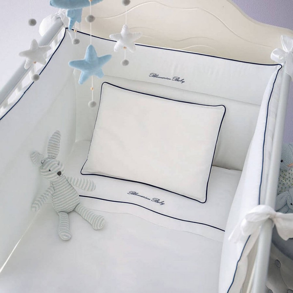 Completo lettino 5 pezzi Baby Blu Blumarine 49560