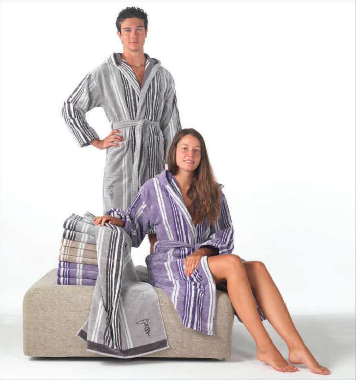 Coppia asciugamani Sponge & Stripes Trussardi 2014074