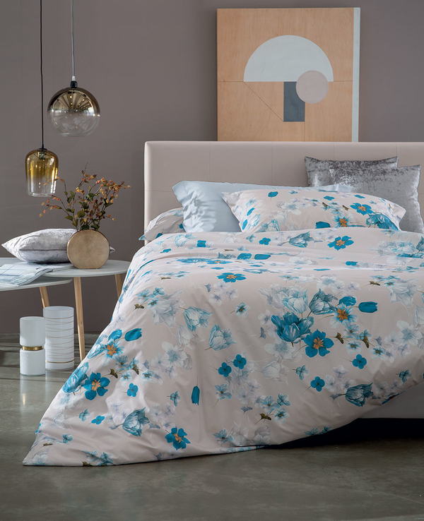 Double bedding set with duvet cover Tulipani 85462