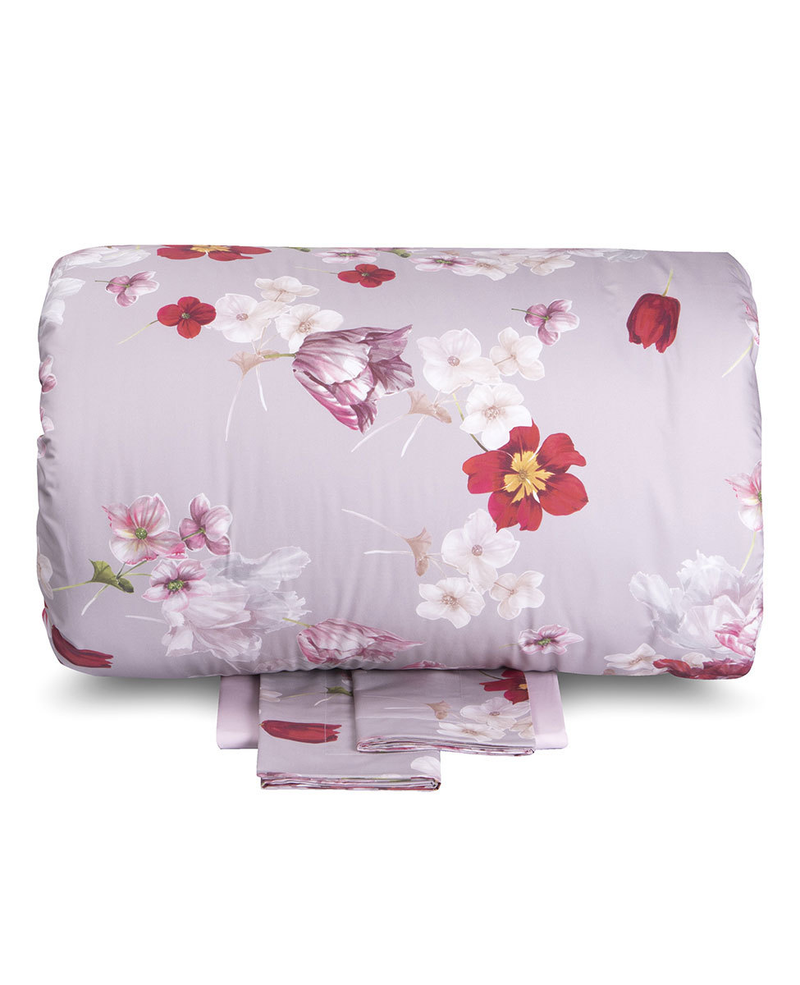 Completo copripiumino matrimoniale Tulipani Svad Dondi 85462