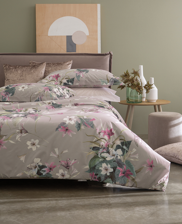 Double bedding set with duvet cover Lilium 85461
