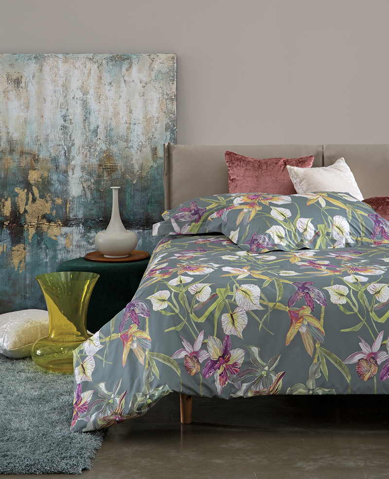 Completo copripiumino Orchidea Svad Dondi 85515