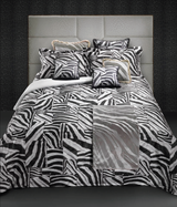 Jogo de roupa de cama com capa de edredon c пододеяльником Zebra Patch Roberto Cavalli 2009756