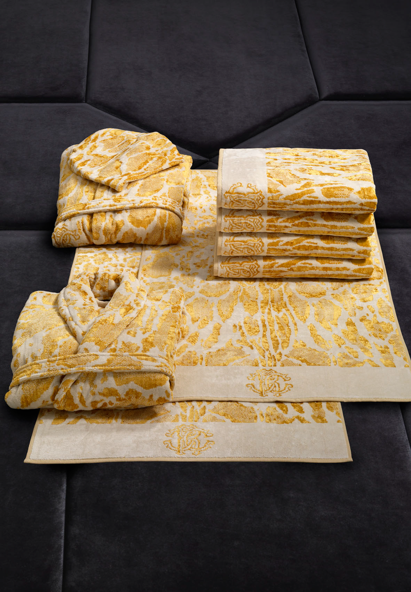 Asciugamani set 2 pezzi Linx Gold Roberto Cavalli 2007465