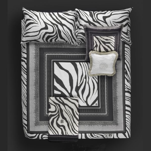 Juego de cama con funda nórdica Frame Zebrage ROBERTO CAVALLI 88341