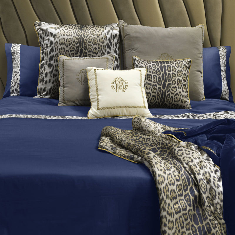 Jogo de roupa de cama com capa de edredon Basic New Roberto Cavalli 62603