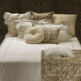 Jogo de roupa de cama com capa de edredon New Gold Roberto Cavalli 62666