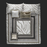 Bedding set with duvet cover Frame Zebrage ROBERTO CAVALLI 88341