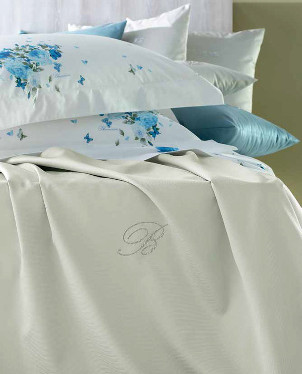 Colcha para cama doble Note Blu Blumarine 74989